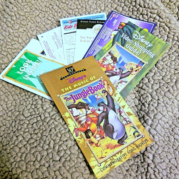 The Jungle Book (1997 VHS) Walt Disney Masterpiece - Picture 5 of 7